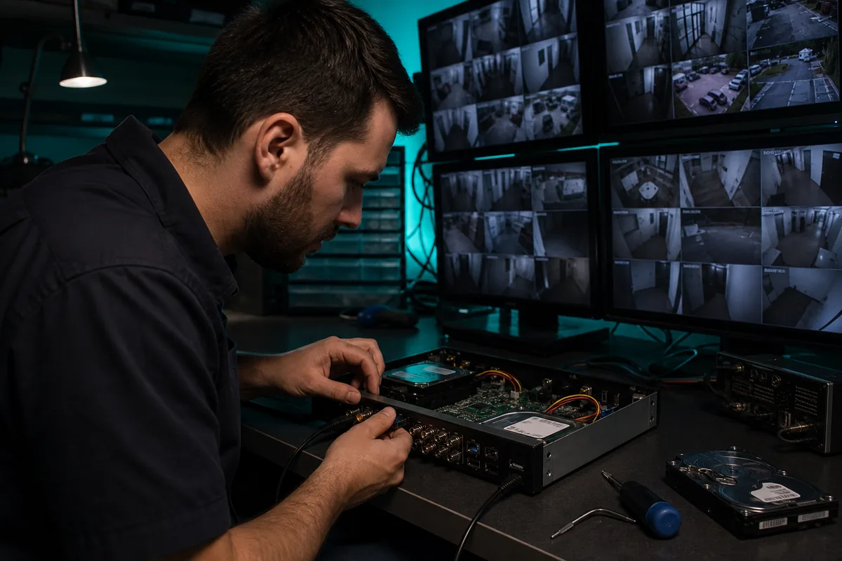 DVR NVR kayıt cihazı servisi